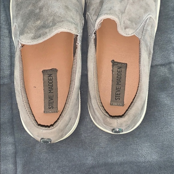 Steve Madden suede platform sneakers - Picture 3 of 4